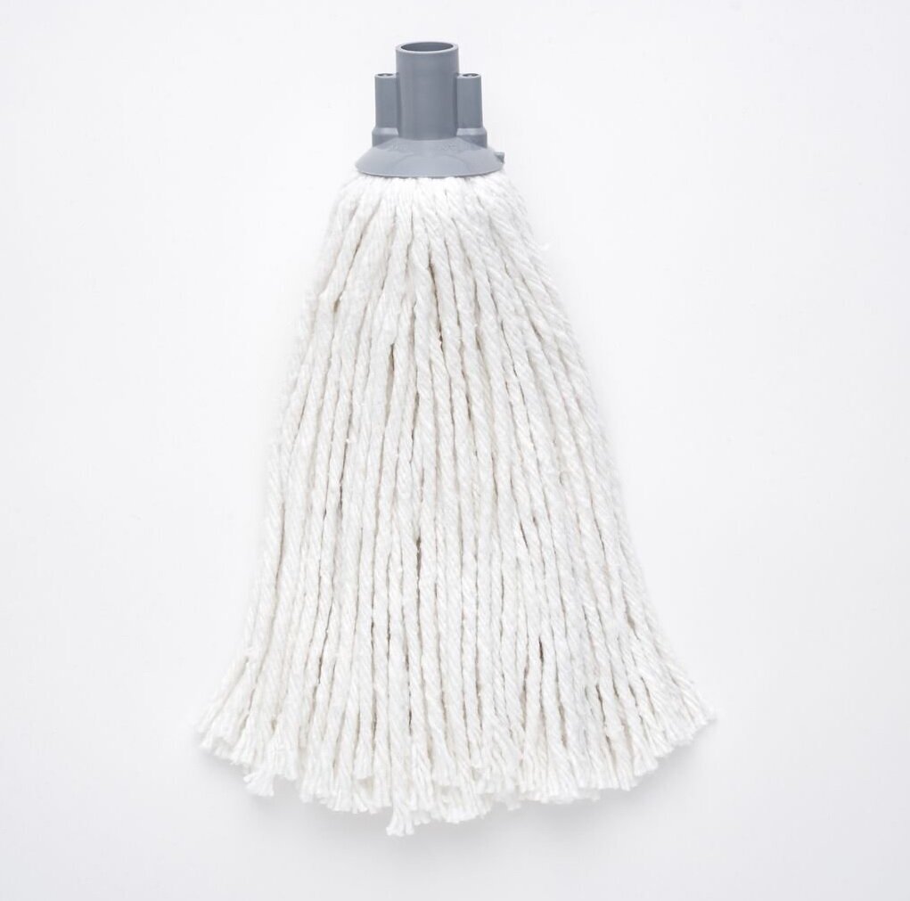 Grindų šluostė Cisne Extra White Cotton Wet Mop No22 kaina ir informacija | Valymo reikmenys ir priedai | pigu.lt