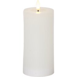 LED vaško žvakė balta 0,03W 7,5x17,5cm Flamme Flow 061-42 цена и информация | Žvakės, Žvakidės | pigu.lt