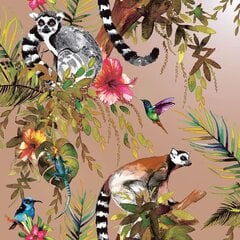 Duch Wallcoverings Tapetai Lemur, rožinės auksinės spalvos kaina ir informacija | Tapetai | pigu.lt