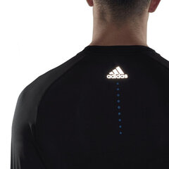 Adidas vyriški marškinėliai vTrain to Peak HIIT Training Long Sleeve Tee M HC4217 цена и информация | Мужские термобрюки, темно-синие, SMA61007 | pigu.lt