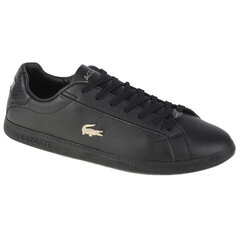 Sportiniai batai vyrams Lacoste Graduate M 741SMA001102H, juodi kaina ir informacija | Kedai vyrams | pigu.lt
