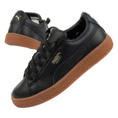 Sportiniai bateliai vaikams Puma Basket Classic Gum Jr 366669 01 цена и информация | Детская спортивная обувь | pigu.lt