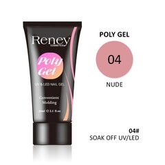 Reney Polygel Acrylgel Nude 04 30мл цена и информация | Лаки, укрепители для ногтей | pigu.lt