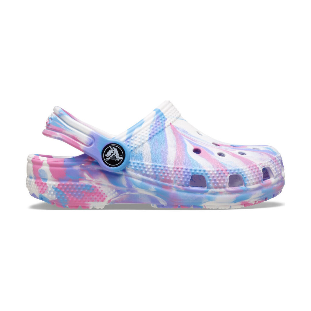 Šlepetės vaikams Crocs™ Classic Marbled Clog Kid's 206838 180432, violetinės kaina ir informacija | Šlepetės, kambario avalynė vaikams | pigu.lt