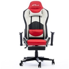 Masažuojanti Žaidimų kėdė ByteZone Dolce Gaming Chair, Juoda-raudona kaina ir informacija | Biuro kėdės | pigu.lt