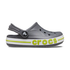 Šlepetės vaikams Crocs™ Bayaband Clog Kid's 207018 166553, pilkos kaina ir informacija | Šlepetės, kambario avalynė vaikams | pigu.lt