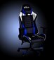 Žaidimų kėdė ByteZone Winner su RGB LED pašvietimu Gaming Chair, Mėlyna kaina ir informacija | Biuro kėdės | pigu.lt