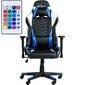 Žaidimų kėdė ByteZone Winner su RGB LED pašvietimu Gaming Chair, Mėlyna kaina ir informacija | Biuro kėdės | pigu.lt