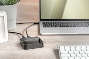 Jungčių replikatorius Digitus DA-71545, USB 3.2 Gen 2 (3.1 Gen 2) Type-C kaina ir informacija | Adapteriai, USB šakotuvai | pigu.lt