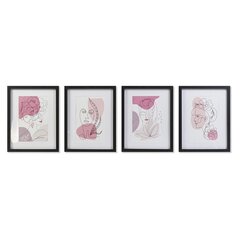 Картина DKD Home Decor, Абстракция (35 x 2,5 x 45 cm) (4 шт.) цена и информация | Репродукции, картины | pigu.lt