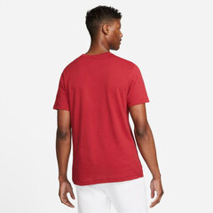 Marškinėliai vyrams Nike, raudoni kaina ir informacija | Sportinė apranga vyrams | pigu.lt