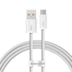 Кабель USB Baseus Dynamic Series - USB Type C 100W 1m белый (CALD000602) цена и информация | Кабели для телефонов | pigu.lt