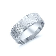 Серебряное (925) кольцо с классическим дизайном, код AH5SS7476 цена и информация | Кольцо | pigu.lt