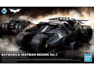 Конструктор Bandai - Batmobile (Batman Begins Ver.), 1/35, 62184 цена и информация | Конструкторы и кубики | pigu.lt
