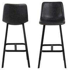 Барный стул Oregon, черный цвет цена и информация | Стулья для кухни и столовой | pigu.lt