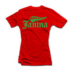 Moteriški marškinėliai "Janina" kaina ir informacija | Originalūs marškinėliai | pigu.lt