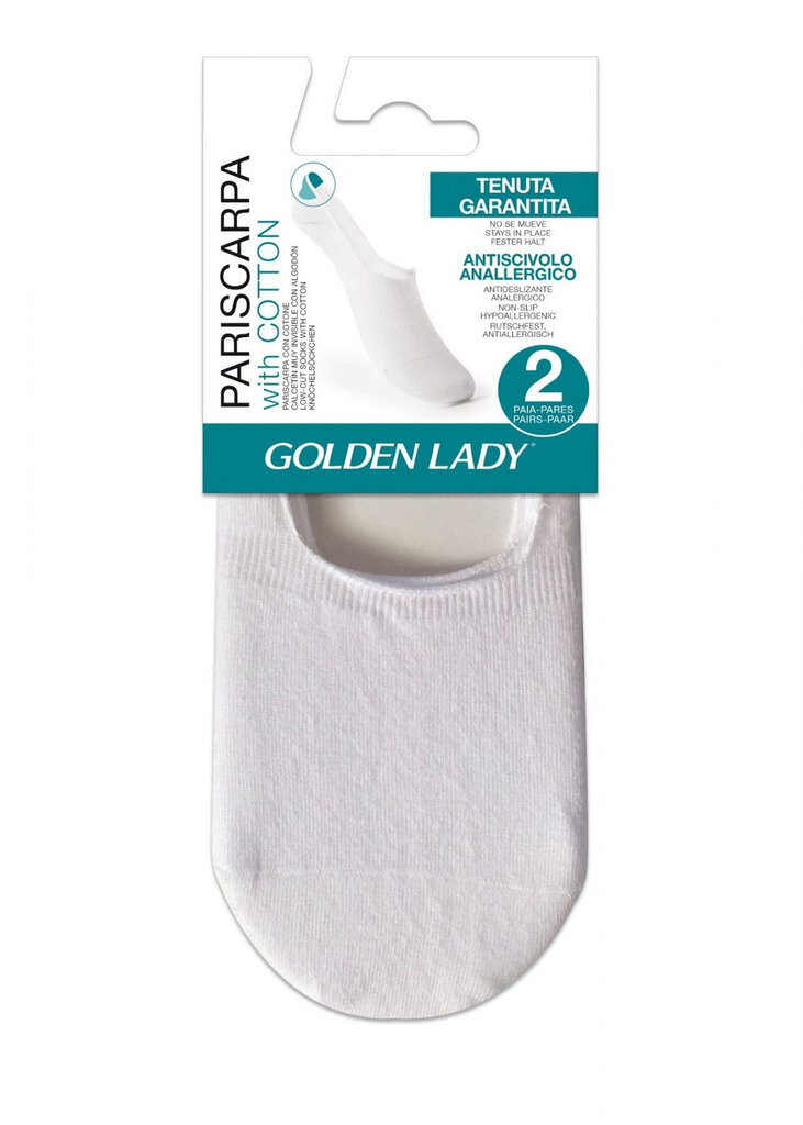 Koijnės moterims Golden Lady Pariscarpa, baltos kaina ir informacija | Moteriškos kojinės | pigu.lt