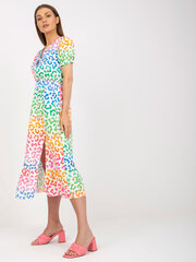 Женское разноцветное платье с принтом цена и информация | Платья | pigu.lt
