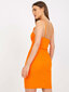 Suknelė moterims Rue Paris Rv-sk-8005.18 , oranžinė цена и информация | Suknelės | pigu.lt