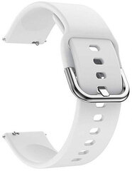 4wrist Watch Band White kaina ir informacija | Išmaniųjų laikrodžių ir apyrankių priedai | pigu.lt