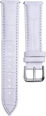 4wrist Watch Band White kaina ir informacija | Išmaniųjų laikrodžių ir apyrankių priedai | pigu.lt