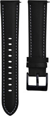 4wrist Watch Band Black kaina ir informacija | Išmaniųjų laikrodžių ir apyrankių priedai | pigu.lt