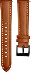 4wrist Watch Band Brown kaina ir informacija | Išmaniųjų laikrodžių ir apyrankių priedai | pigu.lt