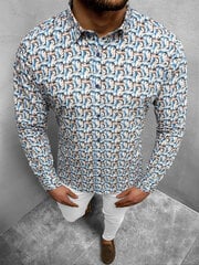 Marškiniai vyrams Moset O/2722-48172-XL цена и информация | Рубашка мужская | pigu.lt