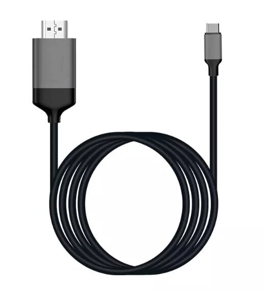 MHL USB-C - HDMI 4k Thunderbolt 3.0, Skirtas Macbook Pro Air Samsung Ir Kt. kaina ir informacija | Kabeliai ir laidai | pigu.lt