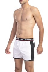 Karl Lagerfeld Пляжные шорты Short Boardshort White XL цена и информация | Плавки, плавательные шорты | pigu.lt