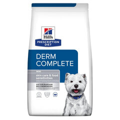 Hill's Prescription Diet Derm Complete Mini Canine mažų veislių šunims, 1 kg kaina ir informacija | Sausas maistas šunims | pigu.lt