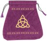 Triple Goddess velvetinis maišelis kortoms kaina ir informacija | Ezoterika | pigu.lt