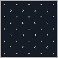 Moon and Stars kilimėlis taro kortoms kaina ir informacija | Ezoterika | pigu.lt