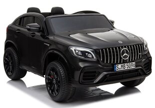 Dvivietis elektromobilis Mercedes GLC 63S, juodas kaina ir informacija | Elektromobiliai vaikams | pigu.lt