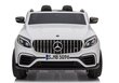 Dvivietis elektromobilis Mercedes GLC 63S, baltas цена и информация | Elektromobiliai vaikams | pigu.lt