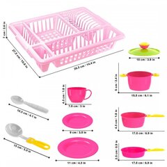 Virtuvės indų rinkinys džiovyklėje kaina ir informacija | Žaislai mergaitėms | pigu.lt