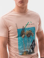 Мужская футболка S1434 цена и информация | Мужские футболки | pigu.lt