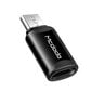 "Mcdodo" 8 kontaktų mikro adapteris juodas OT-7710 kaina ir informacija | Adapteriai, USB šakotuvai | pigu.lt