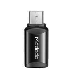Переходник Mcdodo 8-pin на микро черный OT-7710 цена и информация | Адаптеры, USB-разветвители | pigu.lt