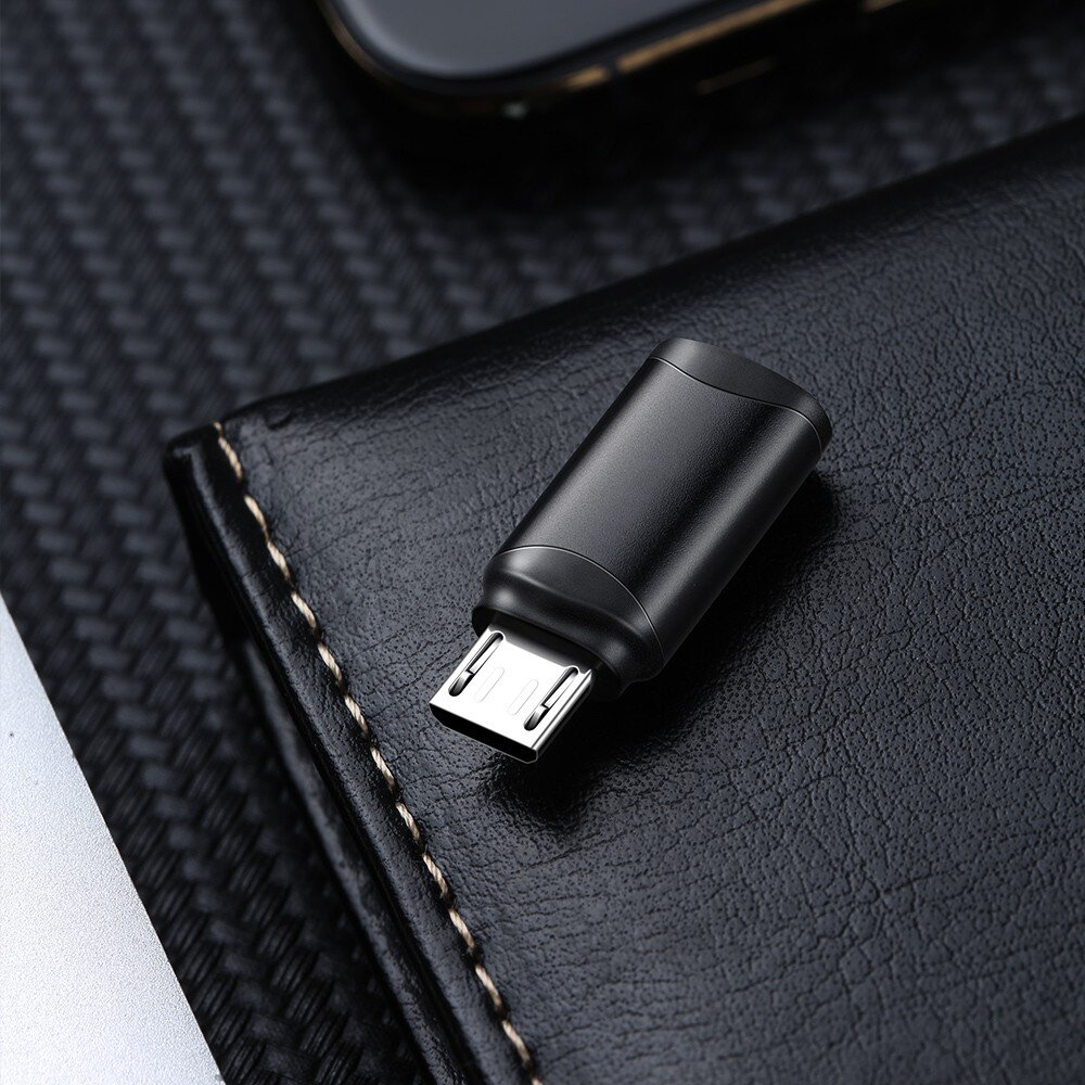 "Mcdodo" 8 kontaktų mikro adapteris juodas OT-7710 kaina ir informacija | Adapteriai, USB šakotuvai | pigu.lt