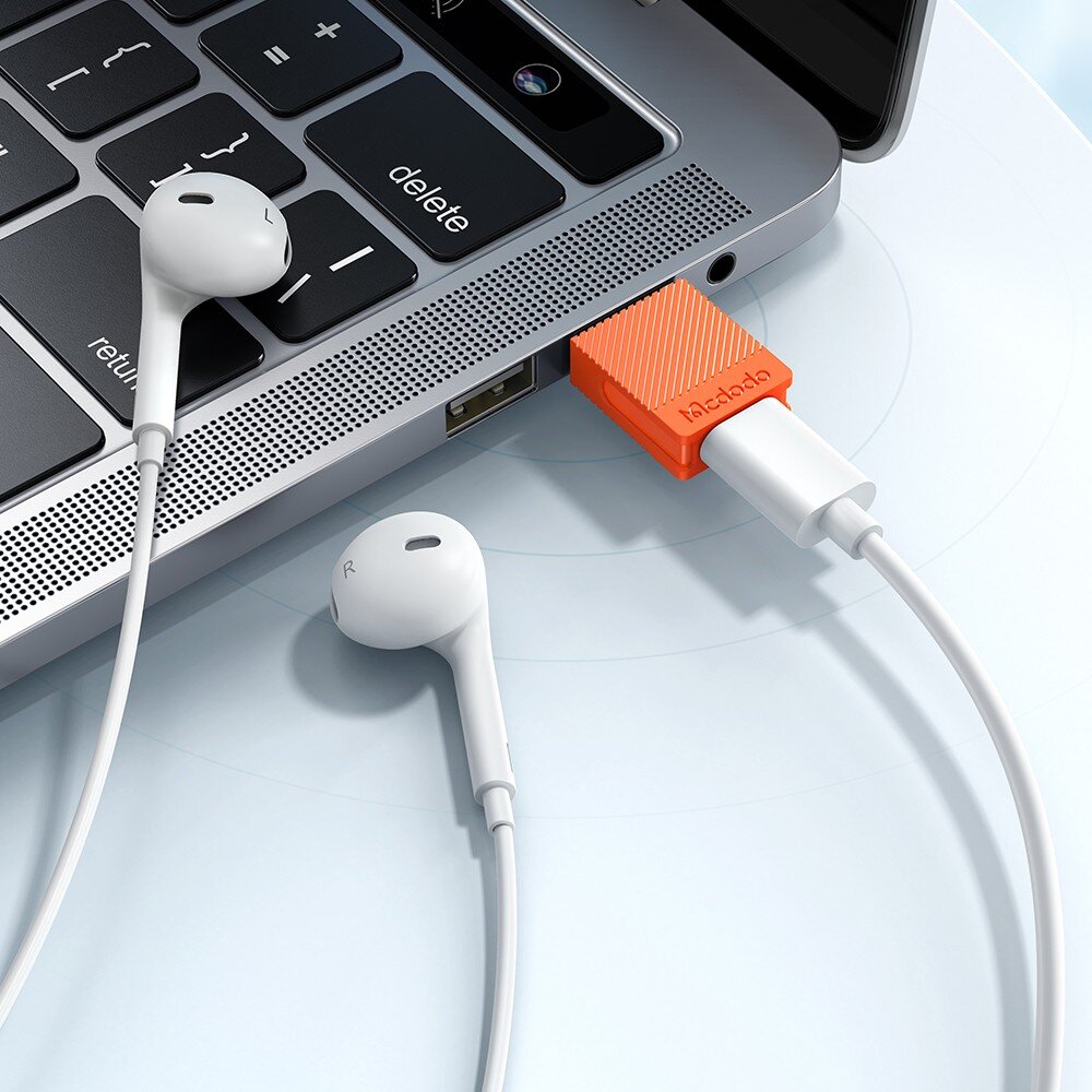 "Mcdodo" telefono adapteris iš USB 3.0 į USB-C adapterį OT-6550 kaina ir informacija | Adapteriai, USB šakotuvai | pigu.lt