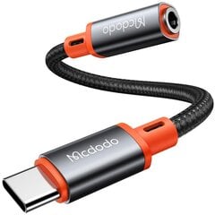 "Mcdodo Castle" serijos USB-C mini lizdo adapteris su DAC kaina ir informacija | Adapteriai, USB šakotuvai | pigu.lt