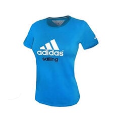 Marškinėliai moterims Adidas Sailing Logo BS74T0 kaina ir informacija | Marškinėliai moterims | pigu.lt