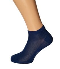 Мужские бамбуковые тонкие короткие носки с противогрибковыми свойствами, синие цена и информация | Мужские носки | pigu.lt