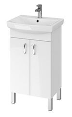 Шкаф для ванной комнаты с умывальником Cersanit A22 CARINA 60, белый цена и информация | Шкафчики для ванной | pigu.lt