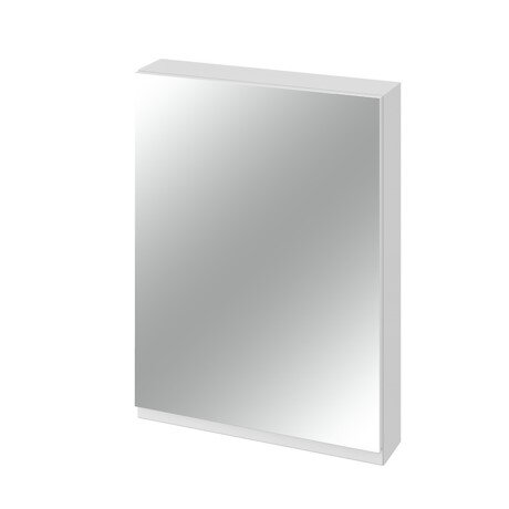 Spintelė pakabinama su veidrodžiu Cersanit MODUO 60 balta kaina ir informacija | Vonios veidrodžiai | pigu.lt