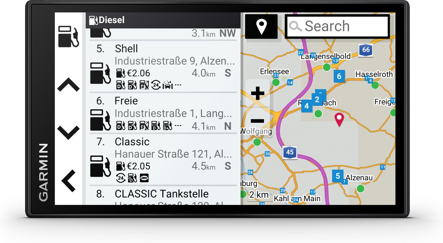 Navigacinė sistema sunkvežimiams Dezl LGV610 цена и информация | GPS navigacijos | pigu.lt
