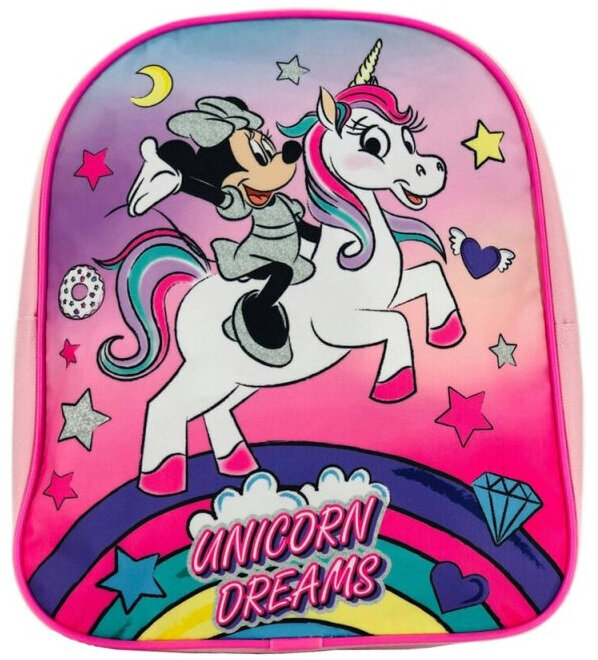 Disney Kuprinė Unicorn Dreams Pink MIN21-1714 kaina ir informacija | Kuprinės ir krepšiai | pigu.lt