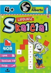 Zuikio Alberto akademija. Lipdukų skaičiai kaina ir informacija | Lavinamosios knygos | pigu.lt