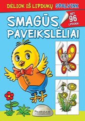 Smagūs paveikslėliai цена и информация | Книжки - раскраски | pigu.lt